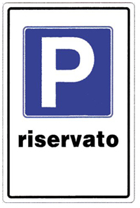 Parcheggi riservati