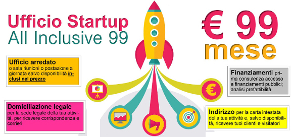 ufficio startup e 99