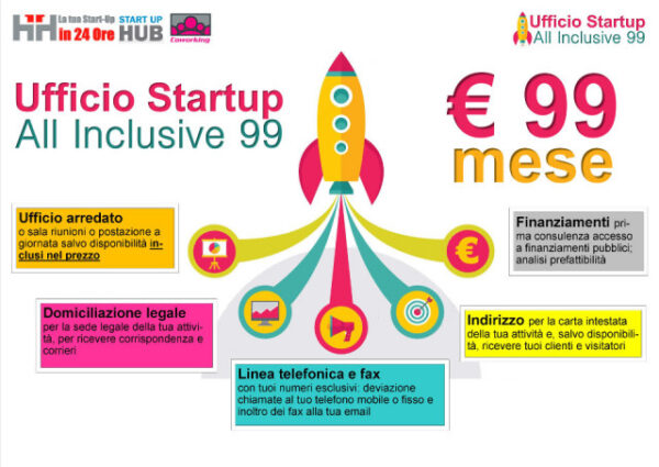 Ufficio Startup All Inclusive 99