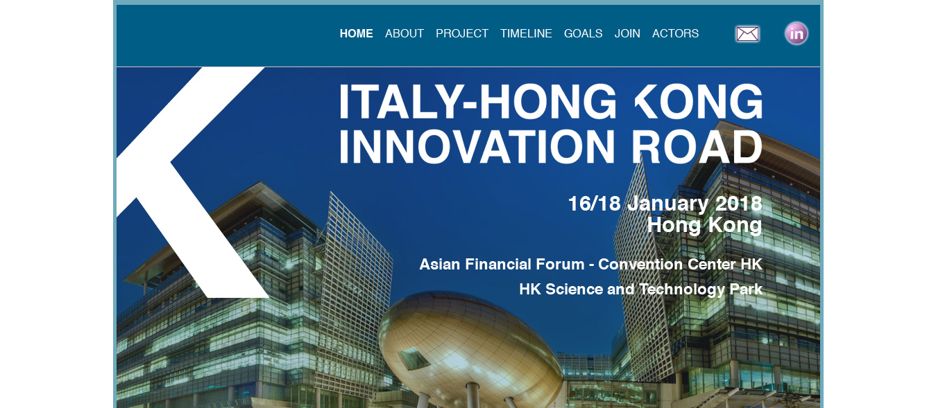 Italy Hong Kong Innovation Road 2018